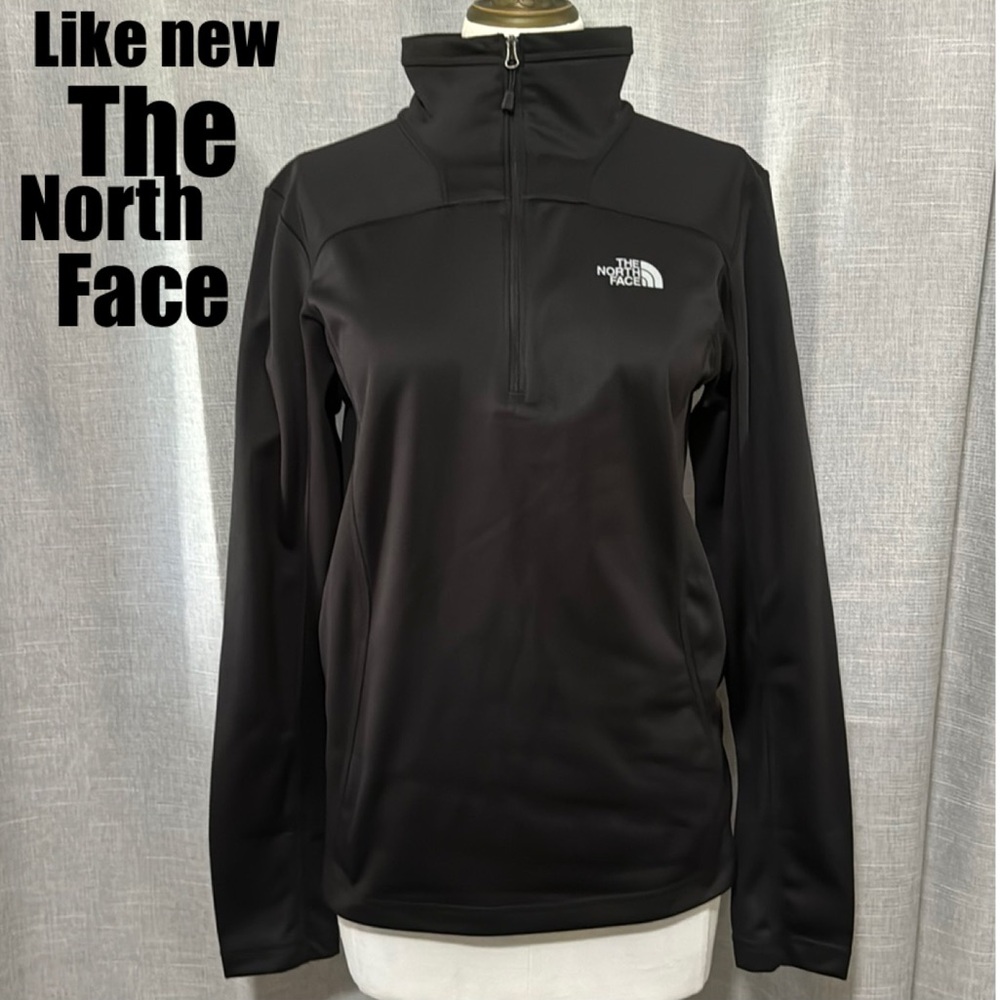 Like New The North Face 1/4 Zip-Men’s Sz xs(Wmns Sz s)-Black